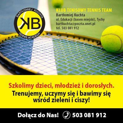 Akademia Tenisa. Treningi, sparingi, kursy, wakacje z tenisem dla dzieci i dorosłych.
