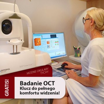Bezpłatne badanie tomografem OCT w Modne Okulary